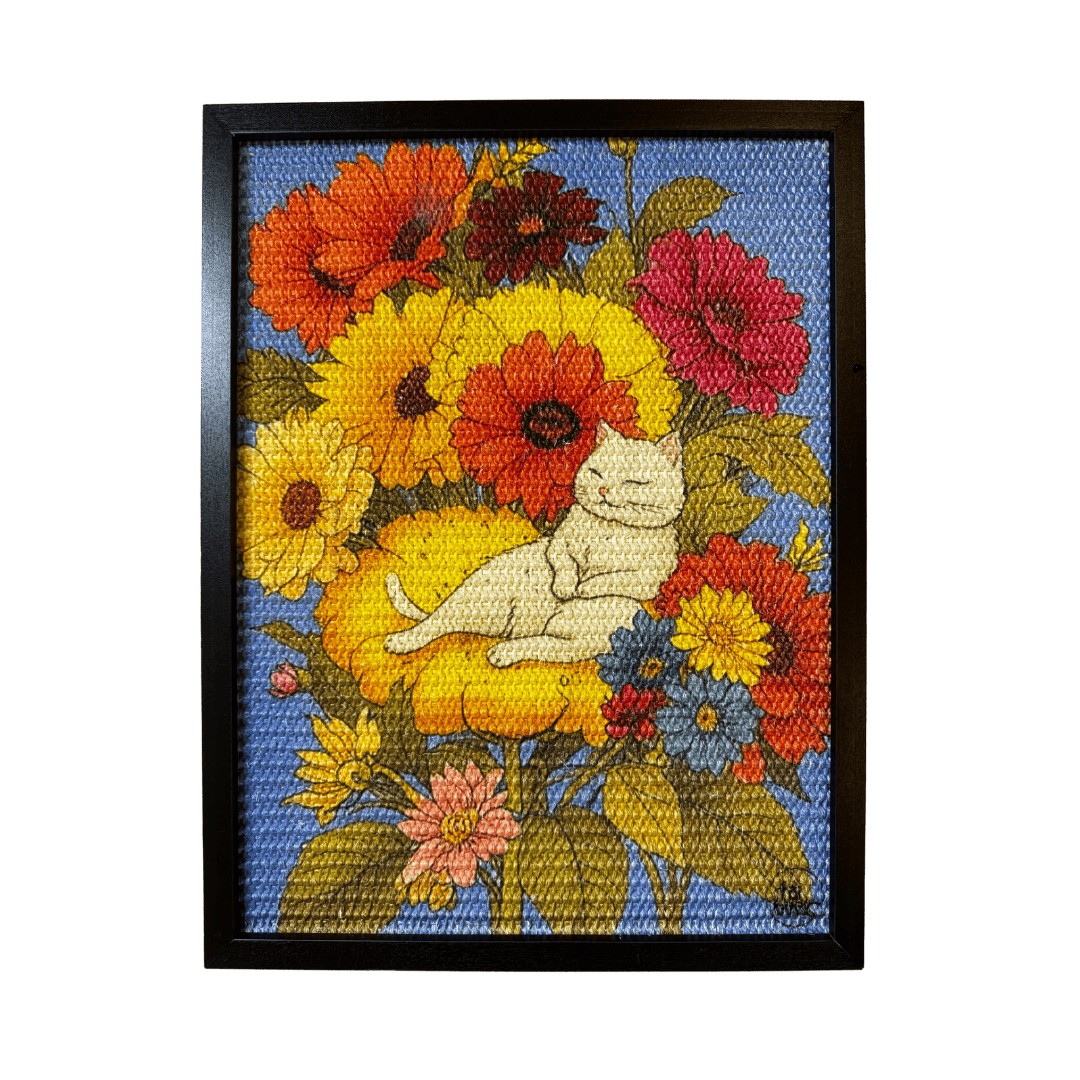 Flowers | Art Cat Scratcher - taibaak