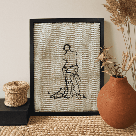 The Muse of Meow | Art Cat Scratcher - taibaak