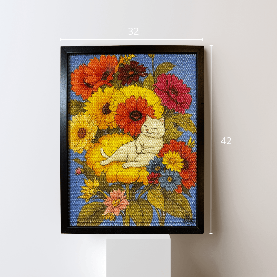Flowers | Art Cat Scratcher - taibaak