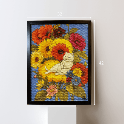 Flowers | Art Cat Scratcher - taibaak